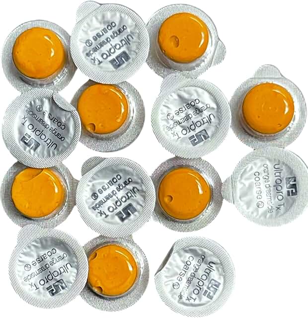 Orange Dreamsicle Flavored Coarse Tooth Polish, 14 Cups