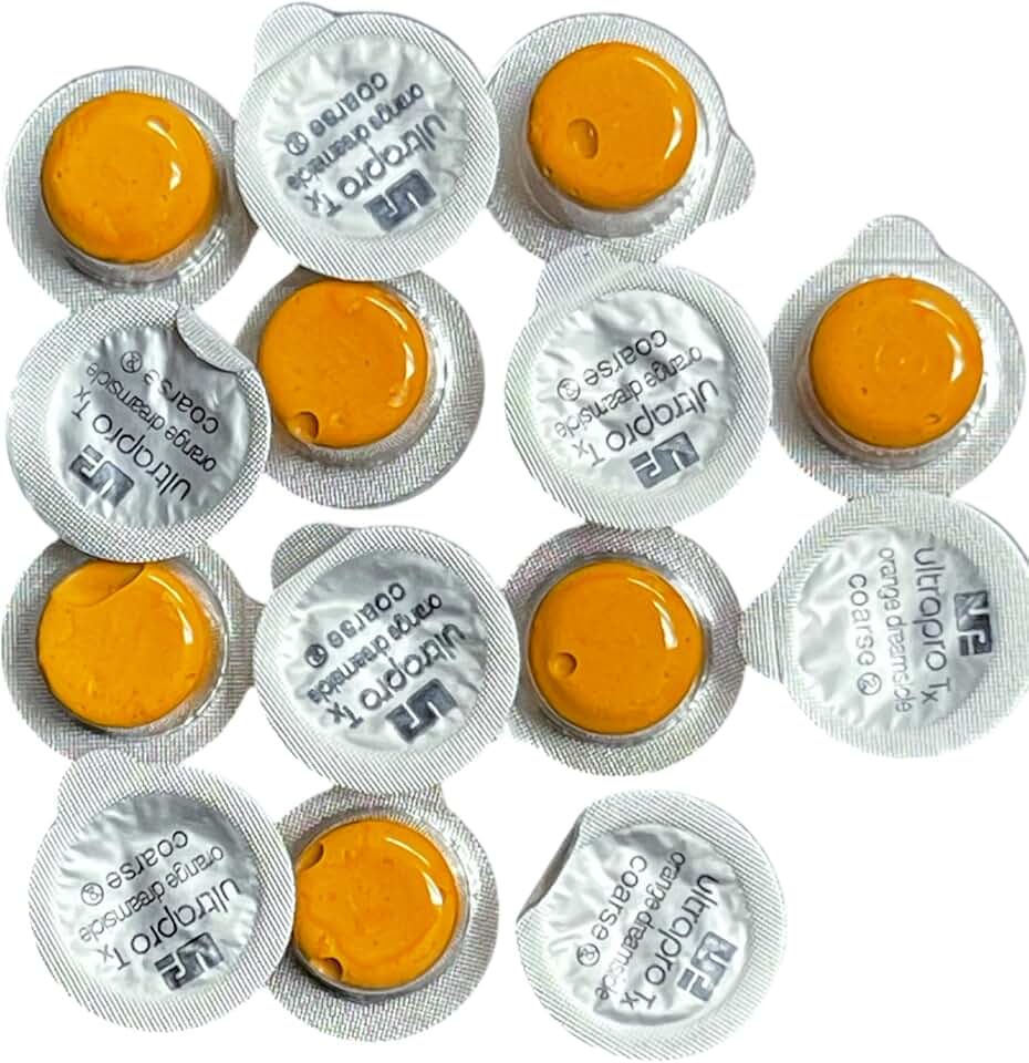 Orange Dreamsicle Flavored Coarse Tooth Polish, 14 Cups