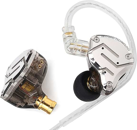 In-Ear Monitor with 4BA+1DD Drivers, Black