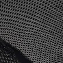 Black speaker grill cloth, 55 x 20 inches