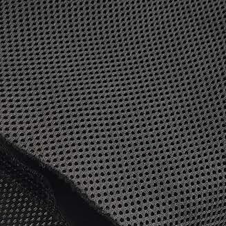 Black speaker grill cloth, 55 x 20 inches