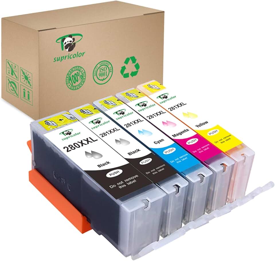 High-Yield Ink Cartridges for Select Pixma Printers