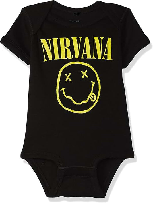 Unisex Baby Smiley Onesie and Toddler T-Shirt Set