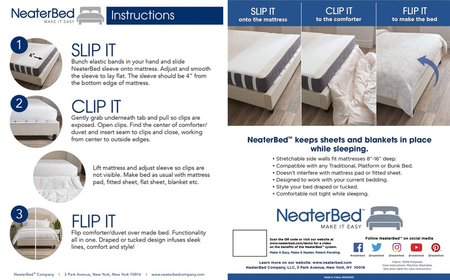NeaterBed  How to Make a Bed Quick and Easy