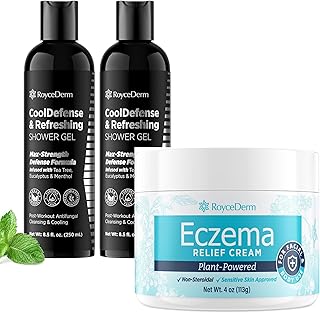Body Wash and Eczema Relief Cream for Face and Body