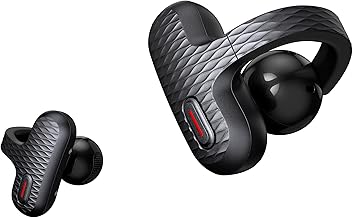 Open Ear Wireless Earbuds with Touch, Water Resistant, Noise Reduction