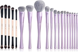Five-piece double-ended makeup brush set