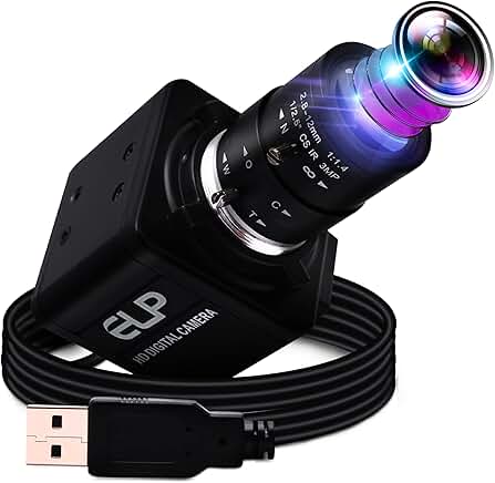 Variable Focus 2MP FHD Webcam with Optical Zoom