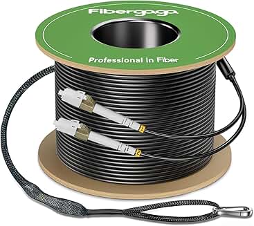 30M OM3 LC to LC Outdoor Armored Fiber Cable