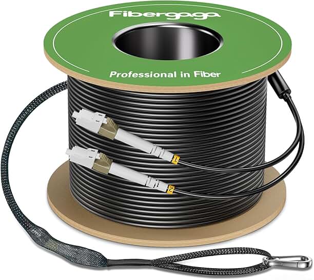 30M OM3 LC to LC Outdoor Armored Fiber Cable