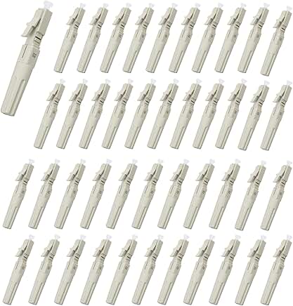 40 Pack Multimode Fiber Optic Quick Connectors