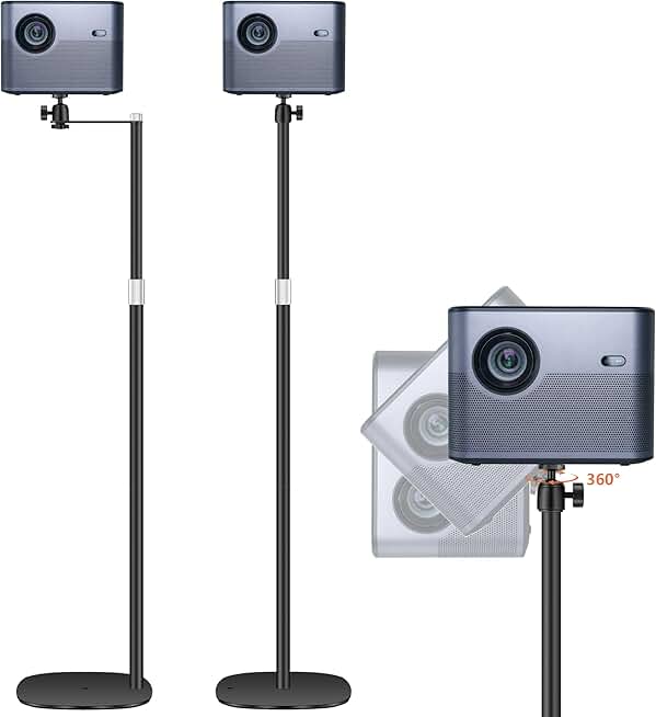 Adjustable Universal Projector Mount with 360° Rotation