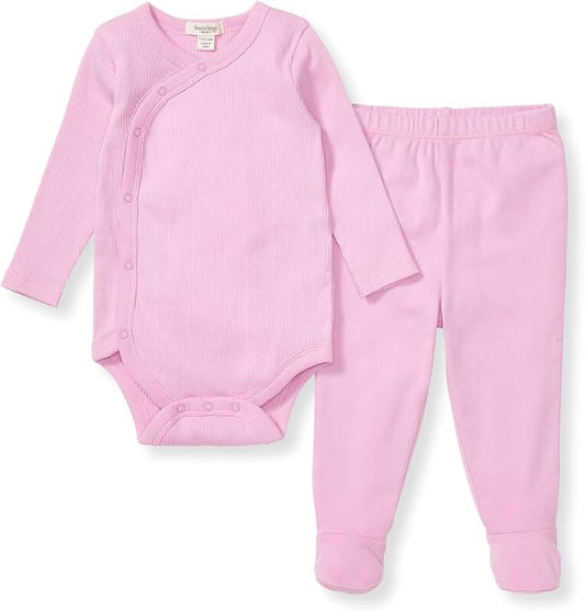 Unisex Organic Cotton Bodysuit and Pant Set
