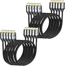 10-Pack 3 ft 8K HDMI Cables with High Speed and HDR