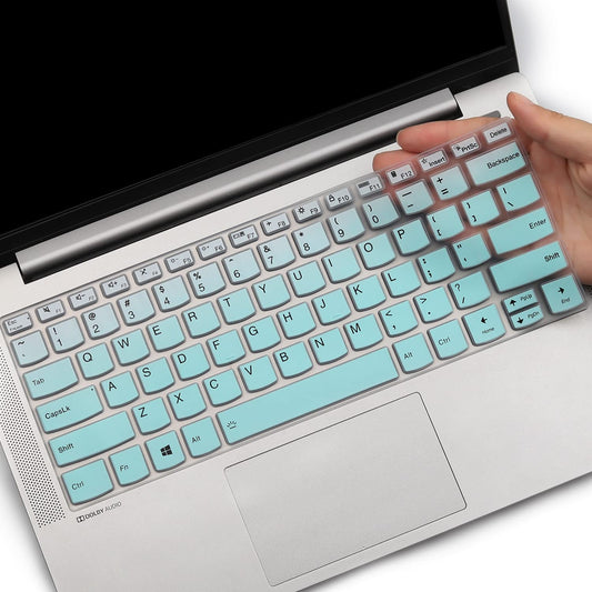 Mint Green Keyboard Cover for 14-Inch Laptops