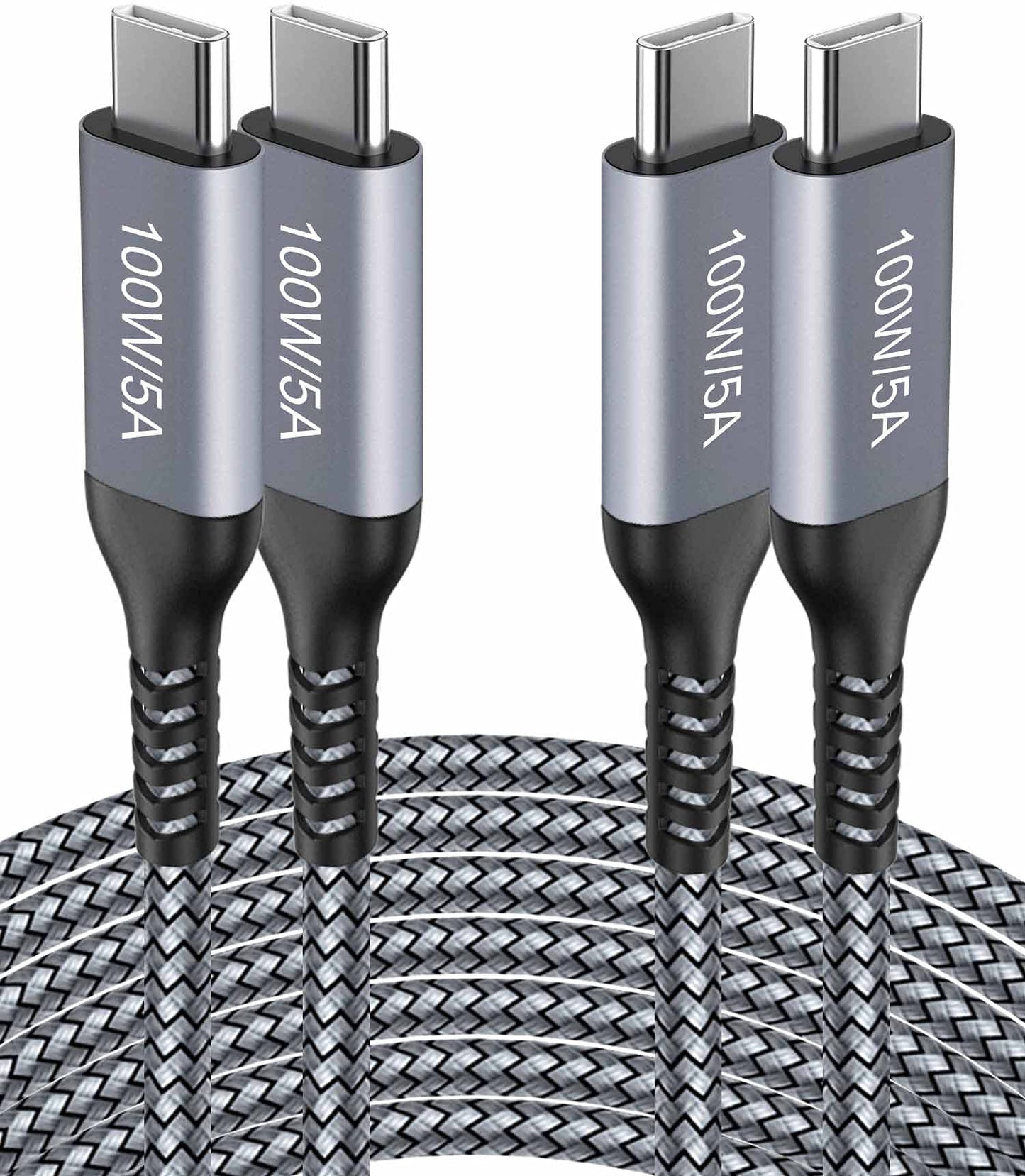 USB C to USB C Charging Cable, 6.6FT, 2 Pack