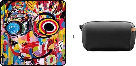 Black Protective Lens Wrap and Organizer Bag