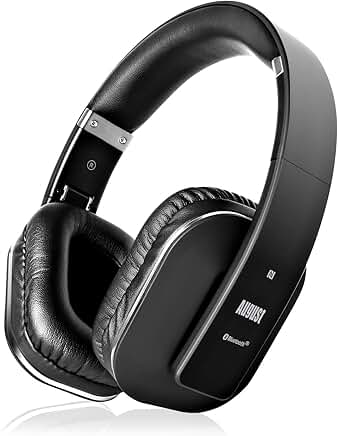 Wireless Over-Ear Headphones with Bluetooth and Microphone