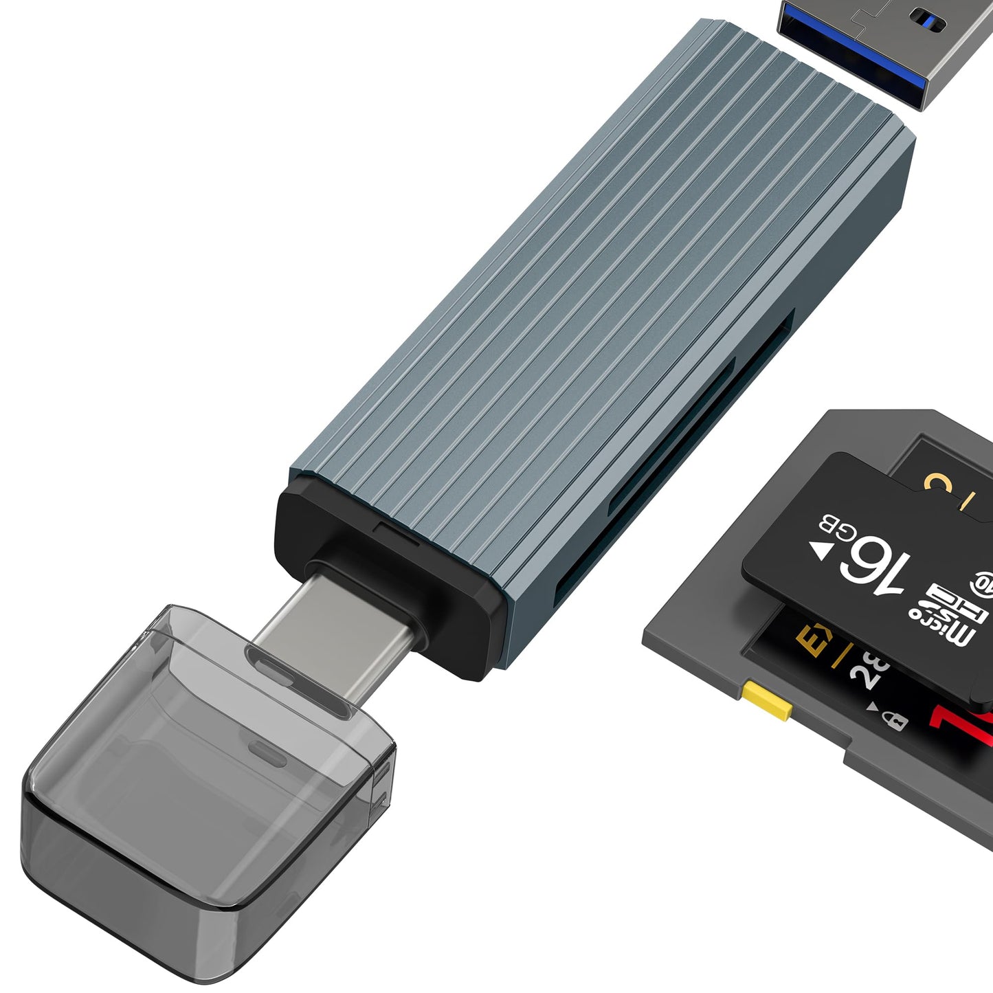 3-in-1 SD Card Reader for iPhone, iPad, MacBook