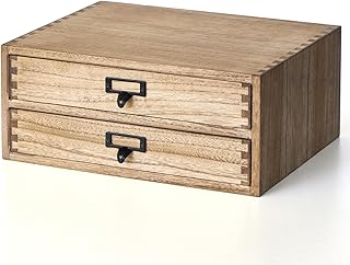Wooden Office Storage Drawers for Desktop Organization
