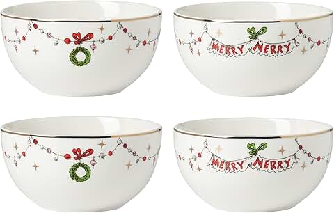 Merry Grinchmas 4-Piece All-Purpose Bowl Set
