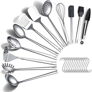 26-Piece Heavy Duty Stainless Steel Kitchen Utensil Set
