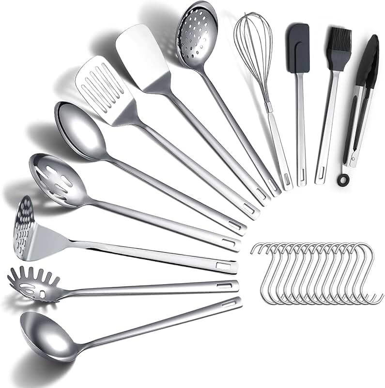 Double Handle Stainless Steel Wok for Cooking