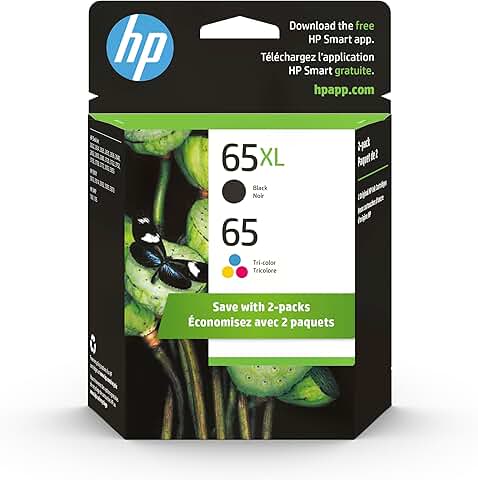 Tri-Color and Black Ink Cartridges for DeskJet and Envy