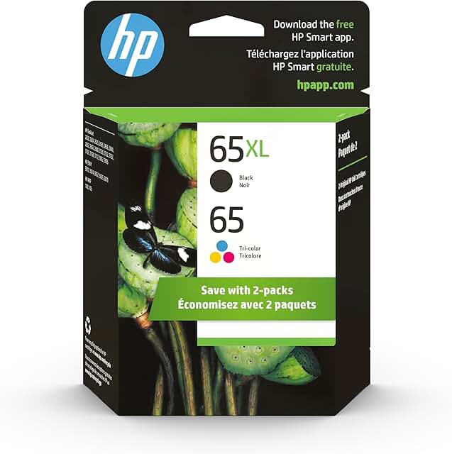 Tri-Color and Black Ink Cartridges for DeskJet and Envy