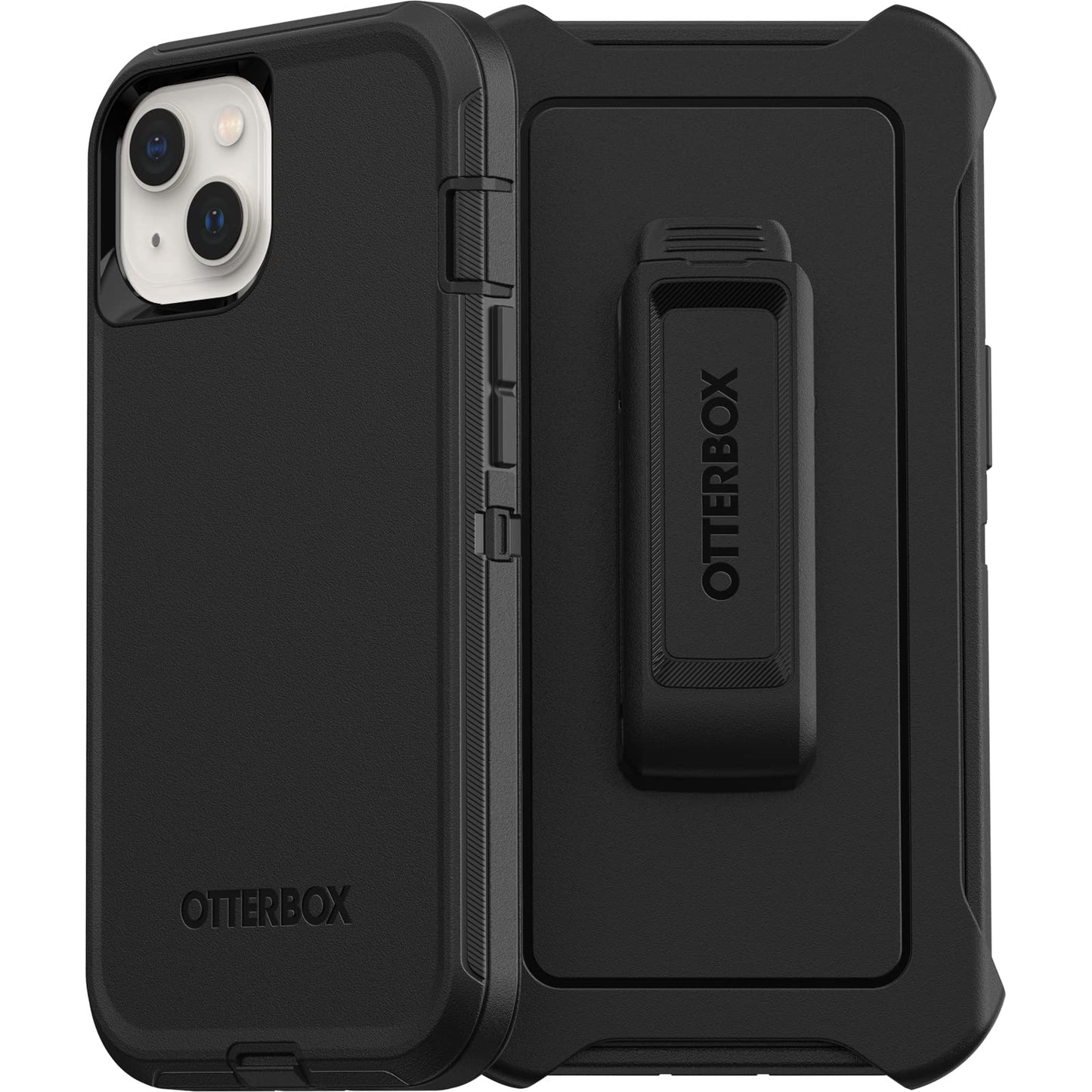 DEFENDER SERIES SCREENLESS EDITION Case for iPhone 13 (ONLY) - BLACK