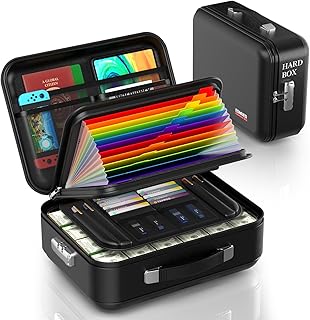 Fireproof Water-Resistant Safe Box for Important Documents