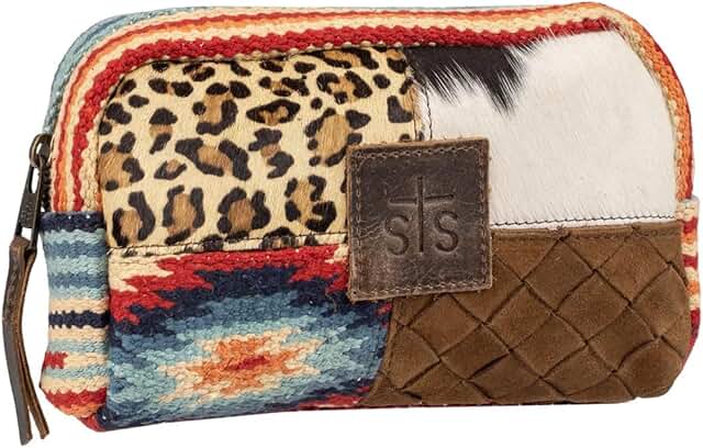 Women's Multifunctional Leather Travel Cosmetic Bag