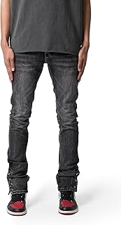 Men's Slim Fit Snap Denim