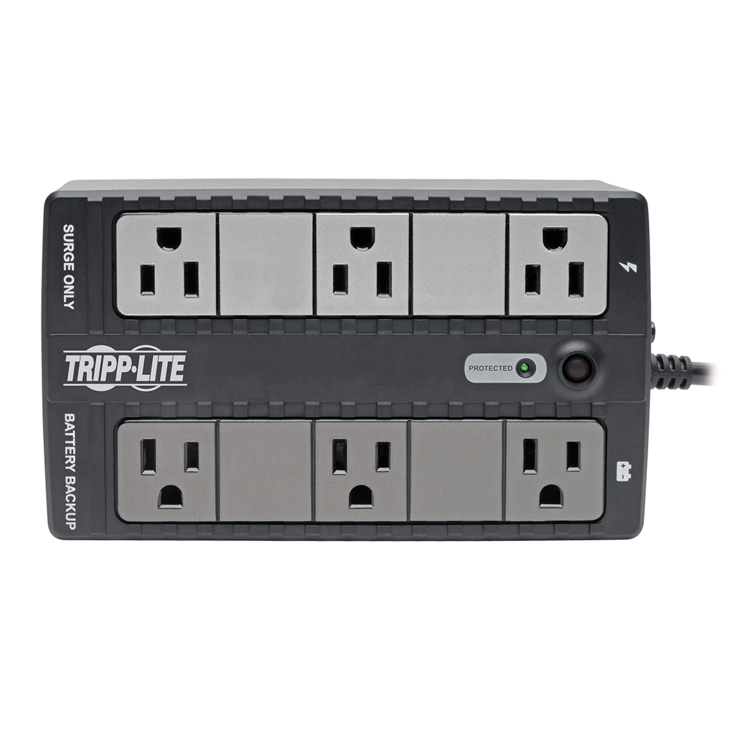 350VA Standby UPS, 6 Outlets, 210W, 120V, 50/60 Hz, Desktop/Wall Mount, 3-Year Warranty & $100,000 Insurance (BC350)