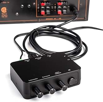 Replacement control pod for wired computer speakers