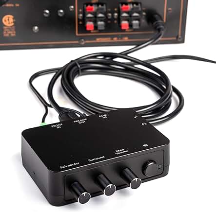 Replacement control pod for wired computer speakers