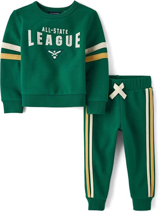Baby Boys and Toddler Sweatshirt and Pants Set
