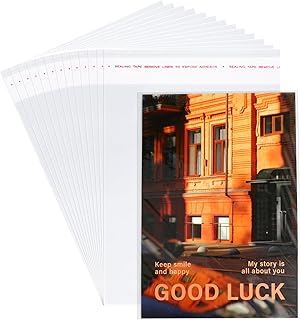 300 Clear Plastic Sleeves for 5x7 Inch Cards