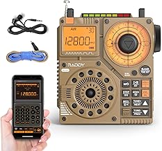 Portable Shortwave Radio with App Control and Long Antenna