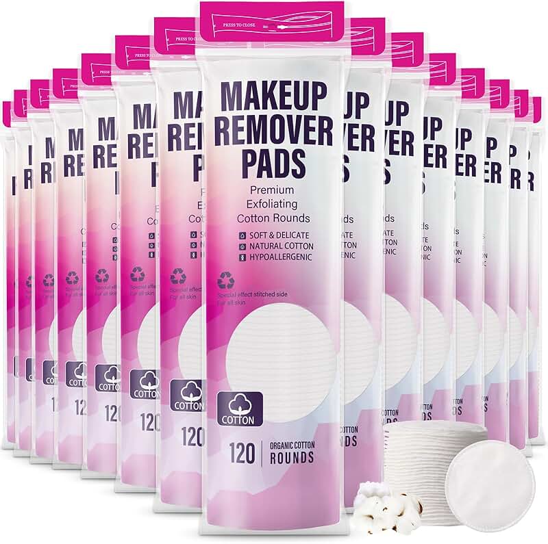 Bulk Cotton Rounds for Face and Makeup Removal