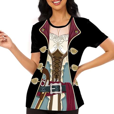 Pirate Costume Shirt for Adults