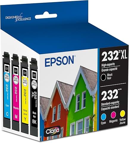 High Capacity Black and Color Ink Cartridge Pack