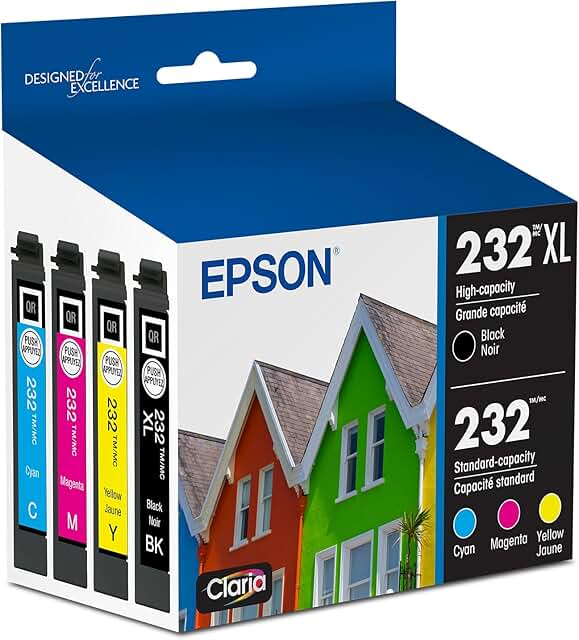 High Capacity Black and Color Ink Cartridge Pack