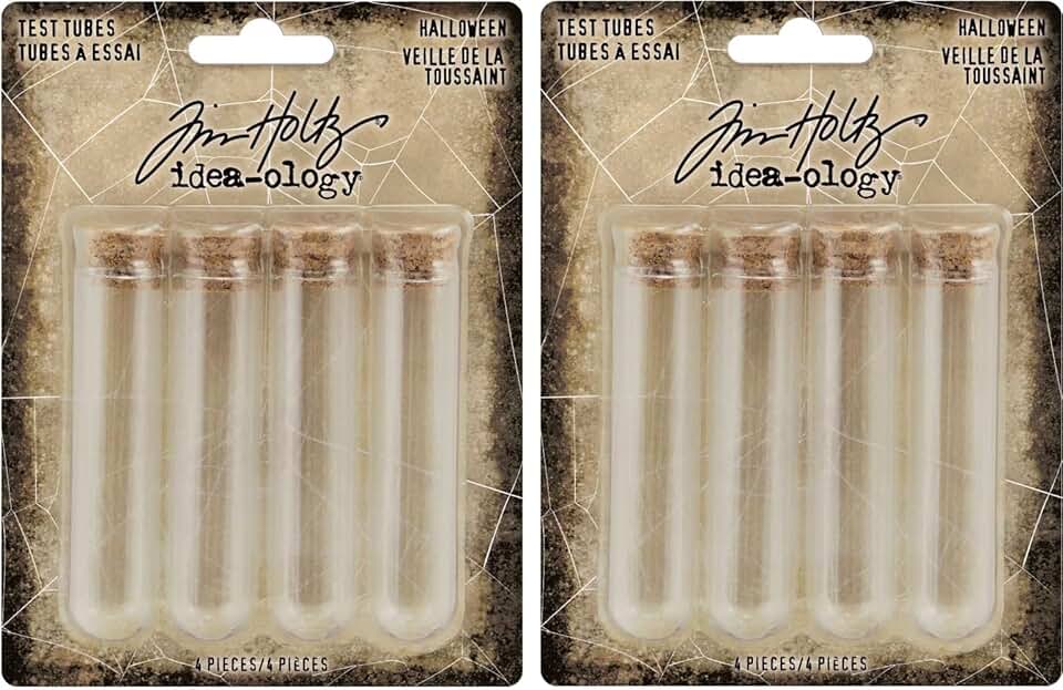 Halloween Test Tube Set with 2 Packages