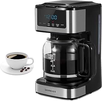12-Cup Programmable Coffee Maker with Iced Coffee Function