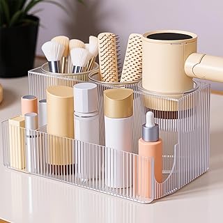 Clear Acrylic Hair and Makeup Organizer