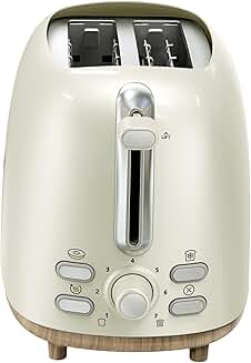 2-Slice Toaster with Wide Slots and Bagel Setting