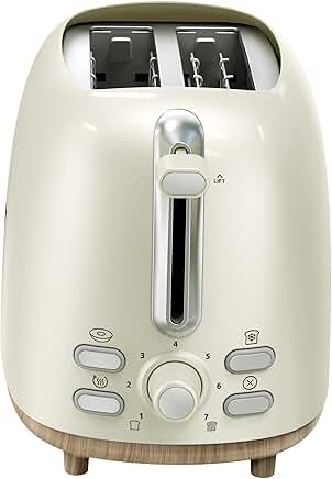 2-Slice Toaster with Wide Slots and Bagel Setting