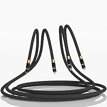 17AWG Audiophile RCA Balanced Audio Cable, 1M