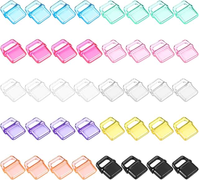 Colorful USB C Dust Plug Covers Pack of 40